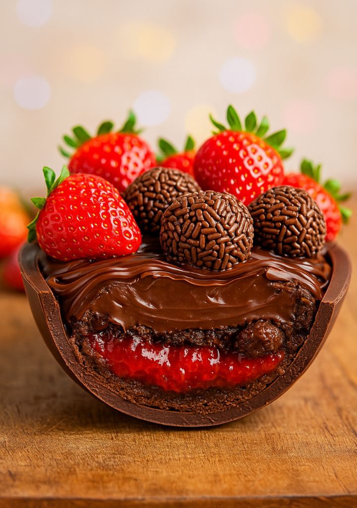 4 ovos Páscoa grandes recheados